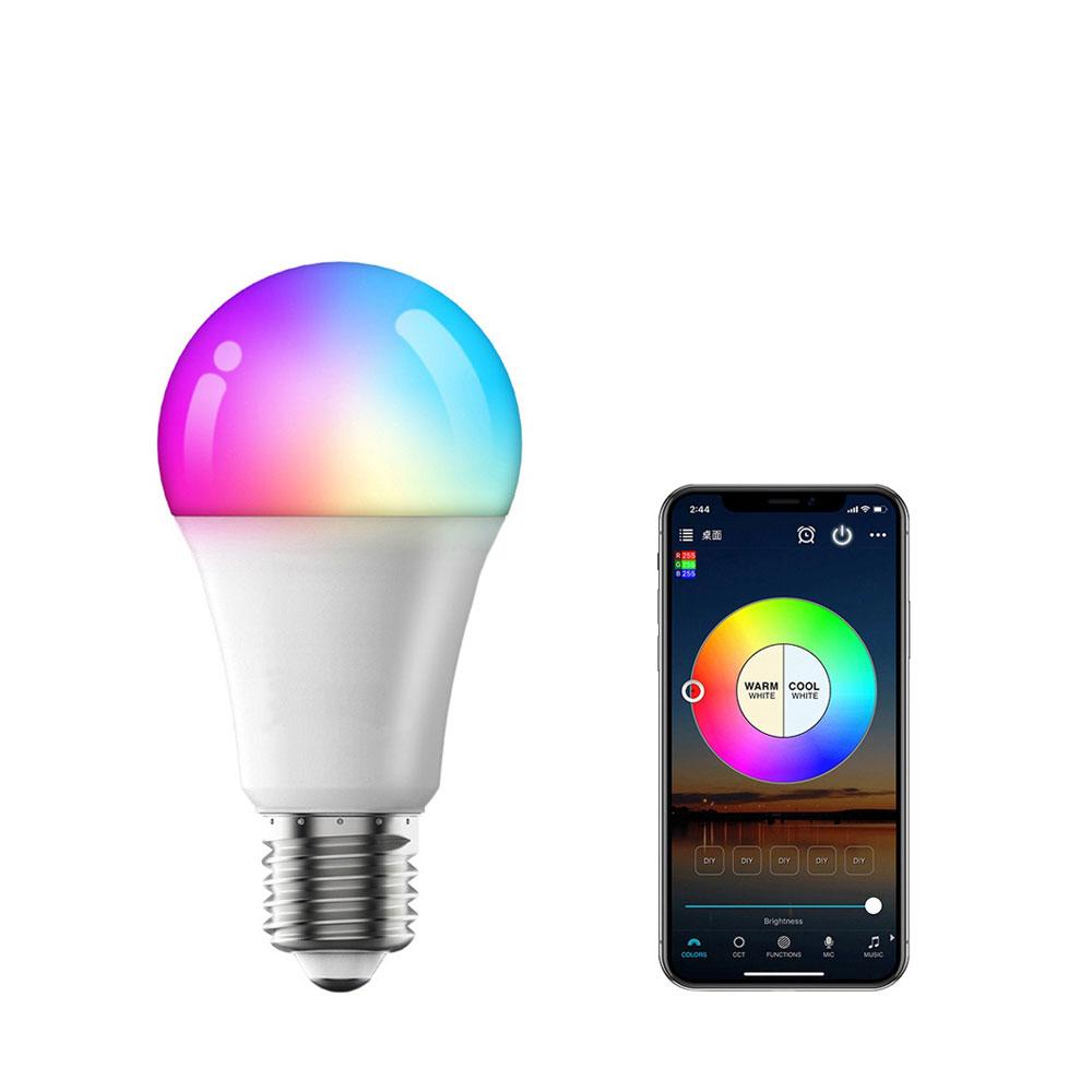 Bombilla LED 100W inteligente RGB con Wifi y Bluetooth