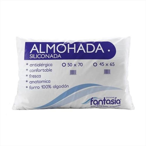 Almohada Fantasia X2 Siliconada 45X65