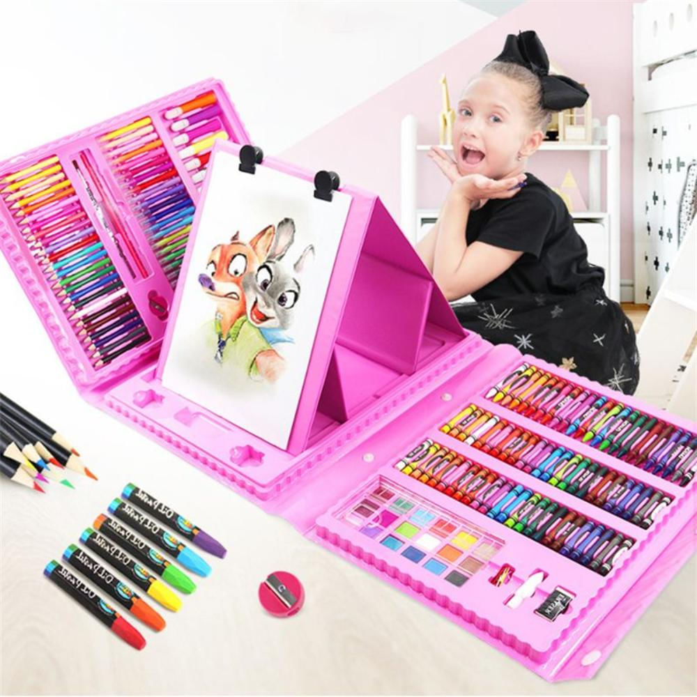 Kit De Pintura Para Niños De 208 Pcs Set De Arte GENERICO