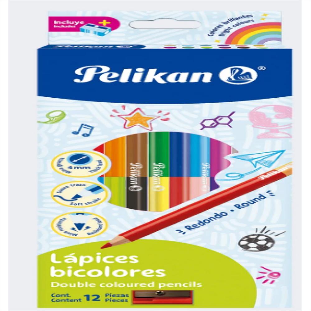 Colores Redondos Bicolor 1224 Tajalapiz Pelikan Carulla