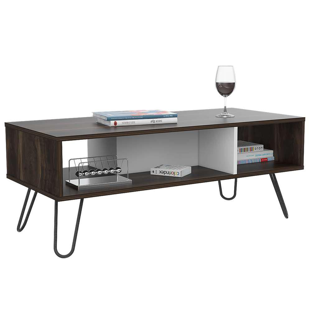 Mesa Vassel Habano Y Blanco 101 Cm Rectangular img #1