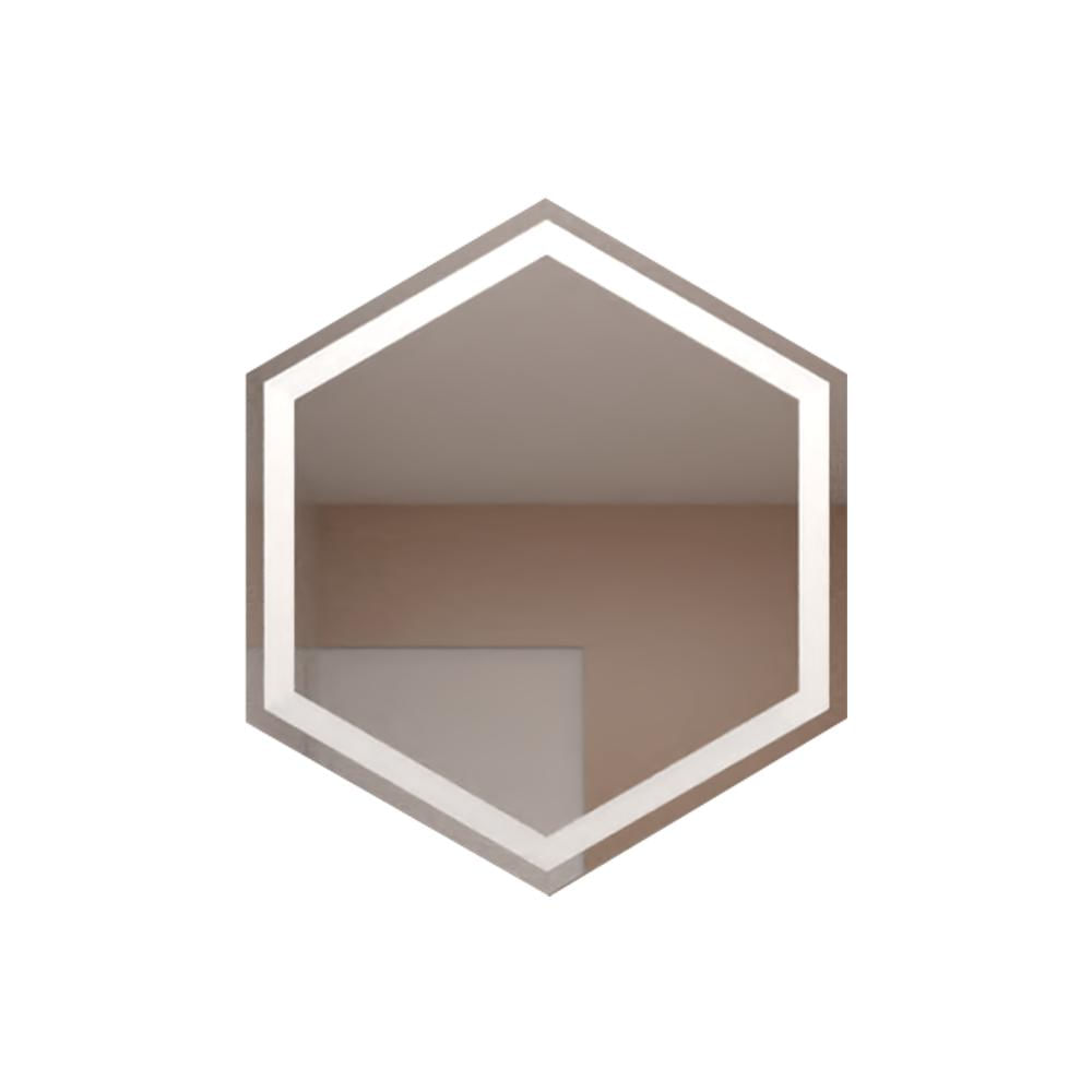 Espejo Wolf Hexagonal 70 Cm Led img #2