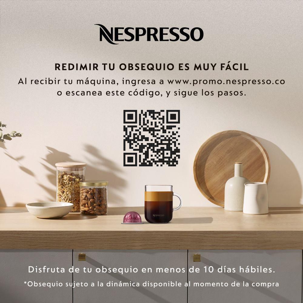 NESPRESSO Cafetera Vertuo Pop Verde Agua Nespresso