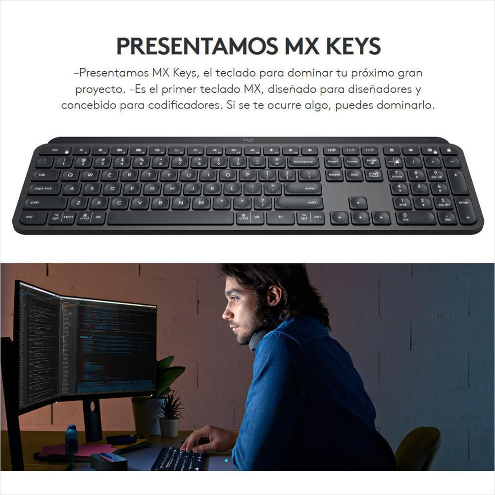 Teclado Logitech Mx Keys img #2