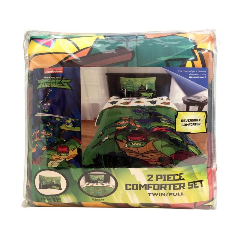 Edredon-tortugas-ninja-Cama-Doble-O-Sencilla
