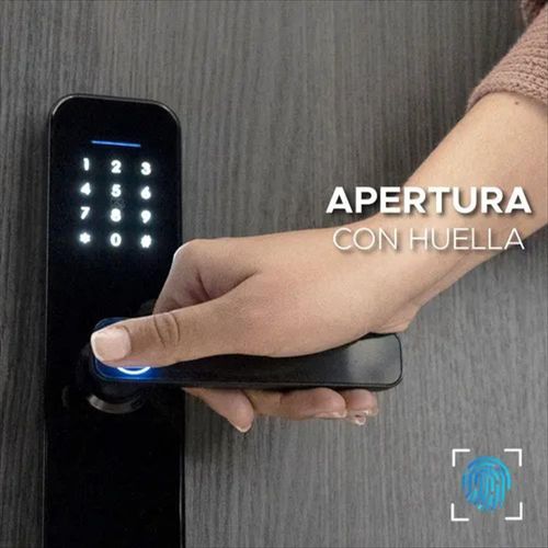 Cerradura Chapa Digital Inteligente Wifi, Tuya Smart, Huella