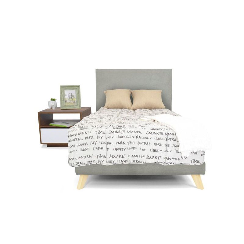 Set-Verona-Cabecero-Liso-Base-Sencillo-Tela-Taupe-Mesa