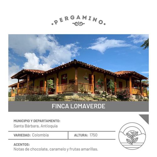Café Finca Lomaverde PERGAMINO 360 gr