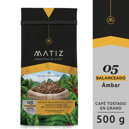 Café Ámbar Grano MATIZ 500 gr