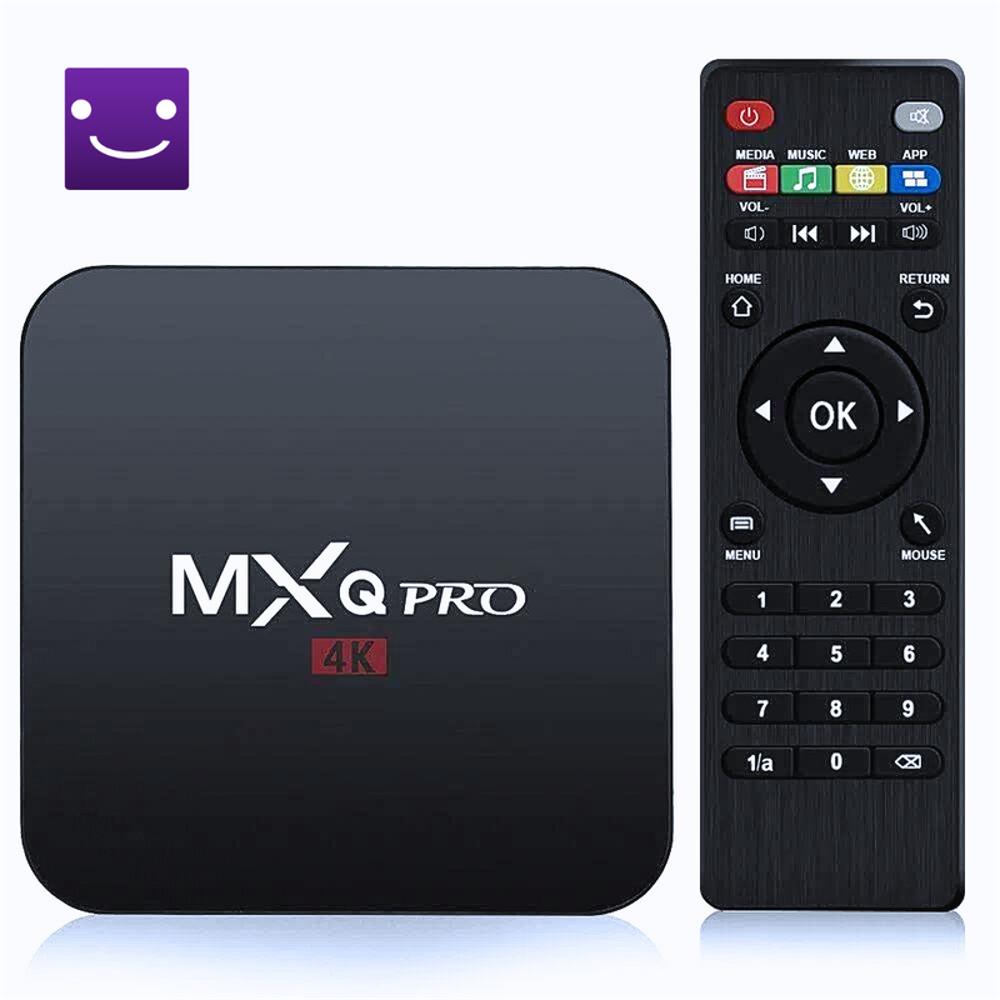 Convertidor a Smart TV Box MXQ Pro 4K Wifi 5G 1GB + 8GB Android 11