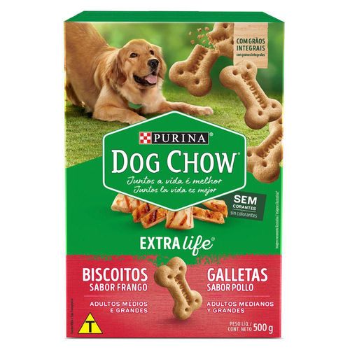 Snack Integral Mascotas DOG CHOW ABRAZZOS 500 gr