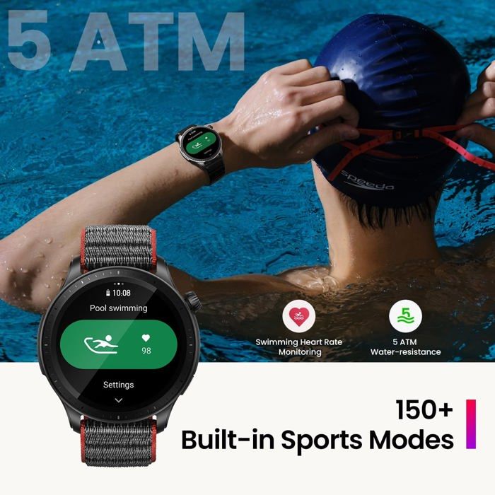 Correa deportivo 'De lujo' Amazfit GTR 4 (azul oscuro) 