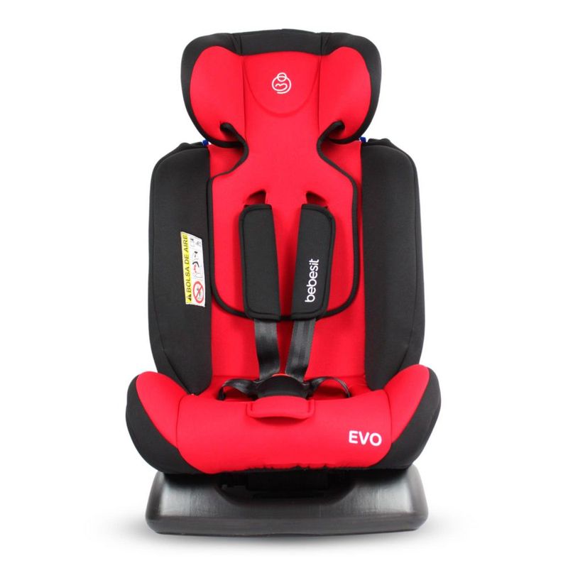 Silla De Bebé Para Carro Bebesit Isofix Roja
