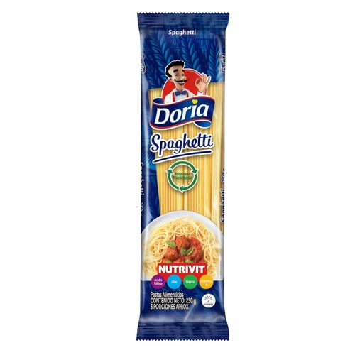 Pasta Corriente Spagueti DORIA 250 gr