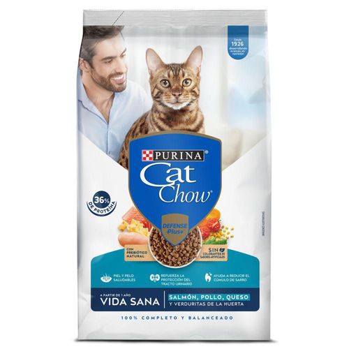 Alimento  Para Gatos Salmón Y Pollo PURINA CAT CHOW 450 gr
