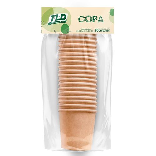 Copa Biodegradable T/L/D TODOS LOS DIAS Sin ref