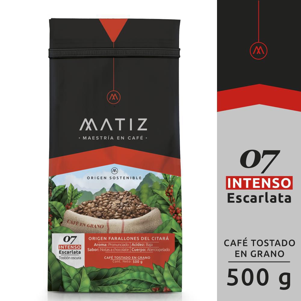 Cafe matiz Escarlata Grano 500 g