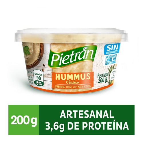 Hummus Clasico PIETRAN 200 gr