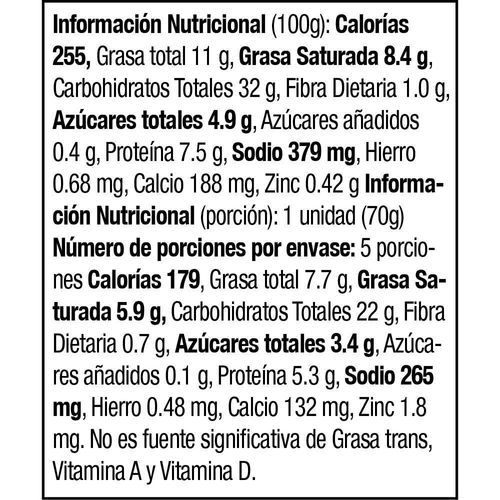 Arepa Maiz Queso Choclo DON MAIZ 350 gr