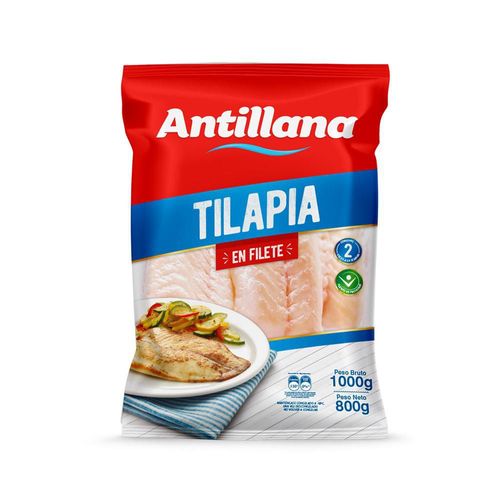 Tilapia En filete ANTILLANA 800 gr