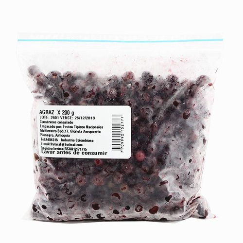 AGRAZ CONGELADO FRUTINAL 200 gr