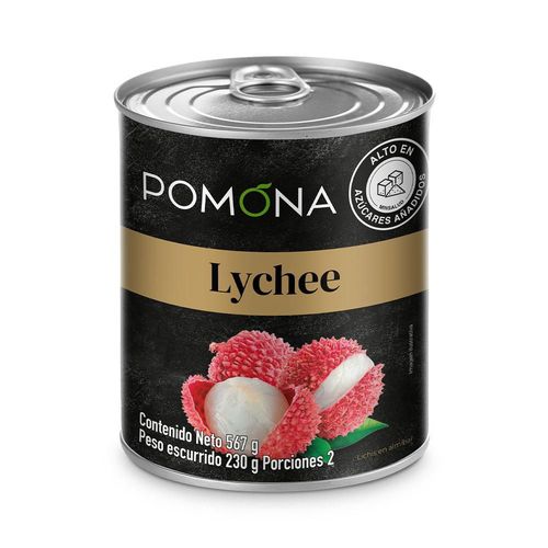 Lychee En Almíbar Pomona 567 gr