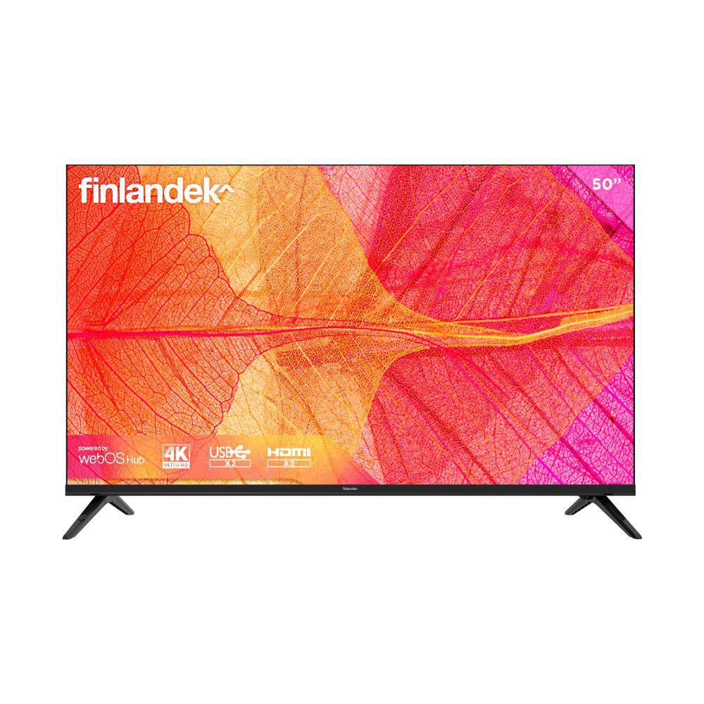 Televisor FINLANDEK 50 Pulgadas LED Uhd-4K Smart TV FI