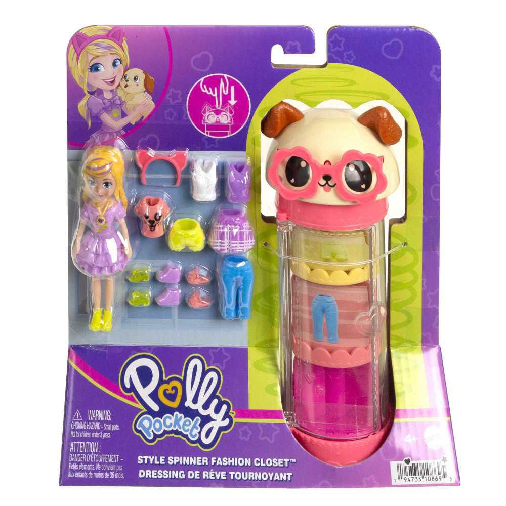 Set de Juego Tubo de Modas Giratorio POLLY POCKET