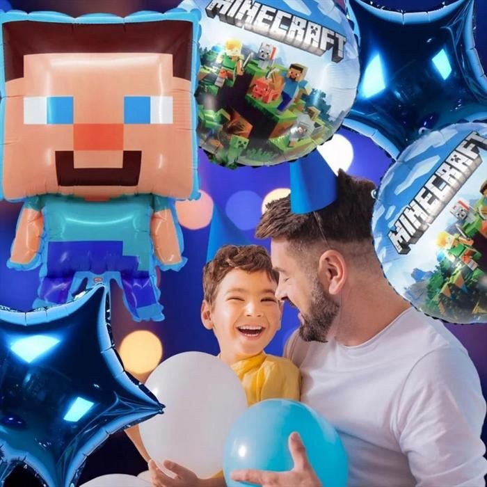 Kit globos Minecraft