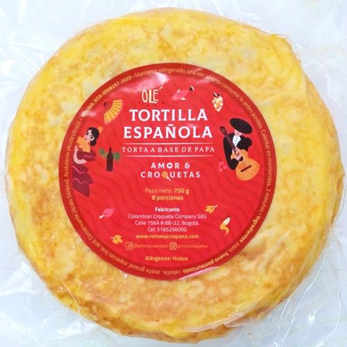 Tortilla Española Familiar  750 gr