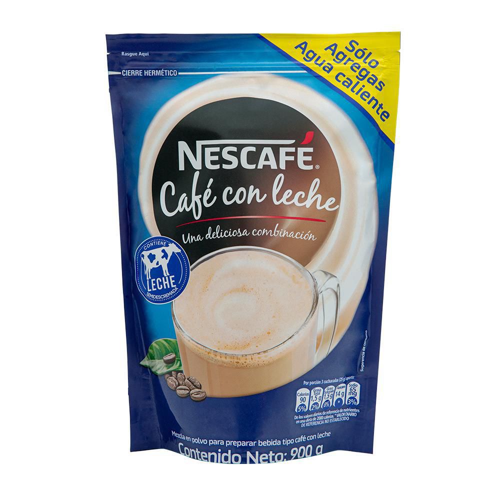 NESCAFE CAFE CON LECHE BOLSA