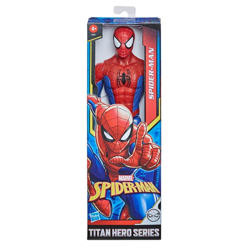 Spiderman Figura con Vehículo Spider, Personaje + 4 Años