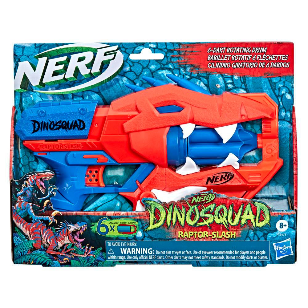 Lanzador DinoSquad RaptorSlash 6 Dardos NERF img #2