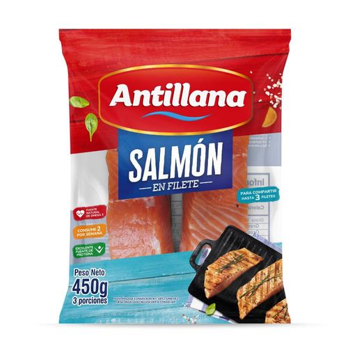 Filete de Salmón ANTILLANA 450 gr