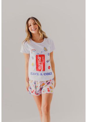 Pijama Camiseta/Short COCA COLA  87083