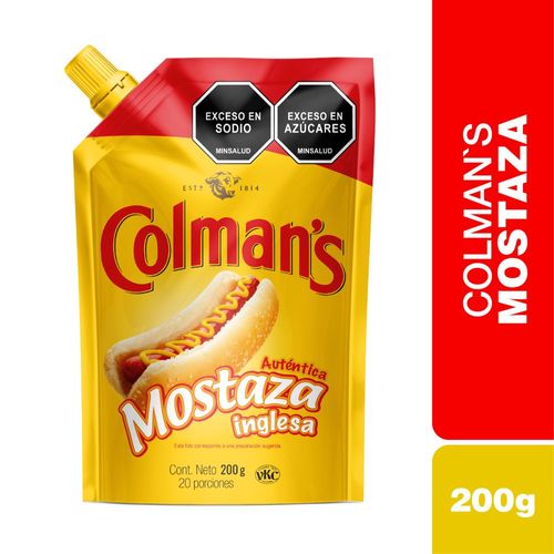 Mostaza Doy Pack COLMANS 200 gr