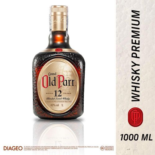 Whisky Old Parr 12 Años OLD PARR 1000 ml