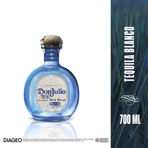 Tequila Blanco DON JULIO 700 ml