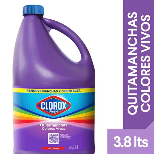 Quitamanchas Colores Líquido CLOROX 3800 ml