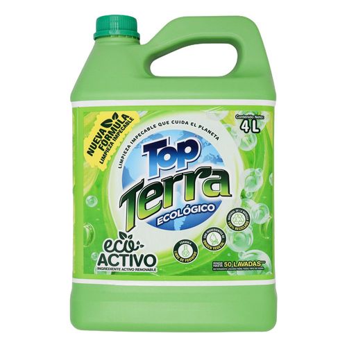Detergente Liquido Ecológico  TOP TERRA 4000 ml