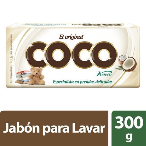 JABON DE LAVAR COCO VARELA 300 gr