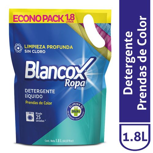 DETERGENTE  PACK REGULAR BLANCOX 1800 ml