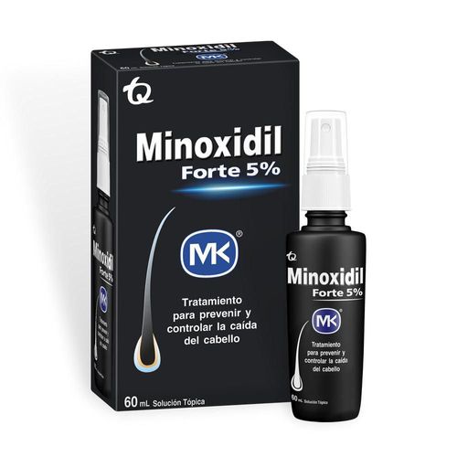 Minoxidil Forte Al 5% Cabello Minoxidil Forte MK 5% TQ SIN REF