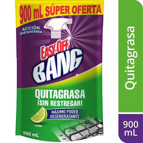 Quitagrasa Limón Repuesto EASY OFF 900 ml
