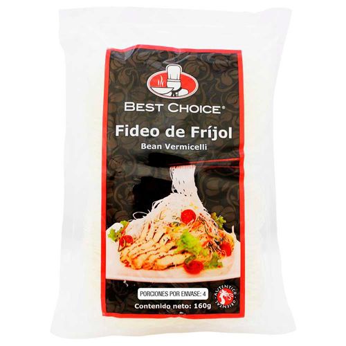 FIDEO DE FRIJOL BEST CHOICE 160 gr