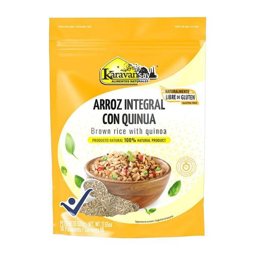 Arroz Integral Con Quinua Karavansay 500 gr