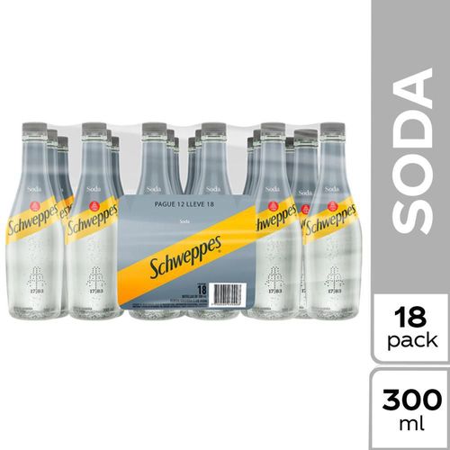 Bebida SCHWEPPES GASIFICADA CLUB SODA(5400 ml)