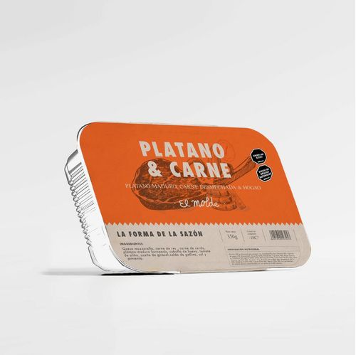 Molde Platano Carne EL MOLDE TRADICION CASERA 350 gr