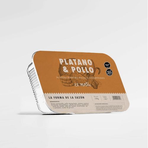 Platano Pollo EL MOLDE TRADICION CASERA 350 gr