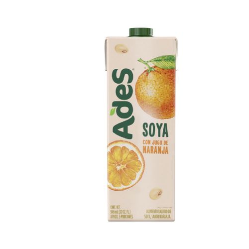 Bebida de Soya ADES Naranja(946 ml)